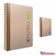   Spirálfüzet GIPTA Enviro 17x24 cm karton borítással 100 lapos kockás 1794 (2348)