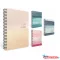 Spirálfüzet GIPTA Papernotes A/4 PP borítással 80 lapos kockás 6377