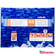   Tankönyv borító A/5 (35x26) öntapadós sima 10db/csg NEBULO OTKB-A5-SI