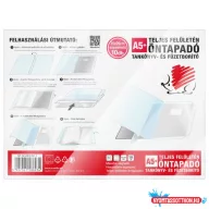   Tankönyv borító A/5 (35x26) öntapadós sima 10db/csg SÜNI