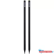   Grafit ceruza BRUNNEN kerek fekete fa, metál végű "Diamond Metallic) ( 32db/displ ) 102732901