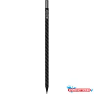   Grafit ceruza BRUNNEN kerek fekete fa, ezüst végű "Magnetic Carbon" ( 32db/disp) 102732913