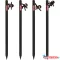 Grafit ceruza BRUNNEN HB kerek fekete fa, Ninja mintás 024 ( 18db/displ ) 1029056321