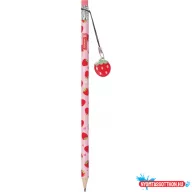  Grafit ceruza BRUNNEN Fruity Love Eper kerek színes test 026 (18db/disp) 1029056522