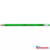 Grafit ceruza STABILO Swano neon zöld test radíros 4907/33