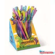   Grafitceruza LEBEZ " Jurassic" kerek, HB 81489, 24 db/display