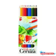 Színes ceruza 12/klt ICO Süni 3582 hatszög