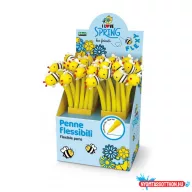 Golyóstoll LEBEZ Flexi Bee friends (36db/displ) 82217