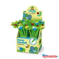 Golyóstoll LEBEZ Flexi Garden friends (36db/displ) 82218