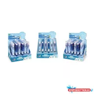   Golyóstoll LEBEZ "Multicolor Pingvin" 8 színű 24db/displ 82316