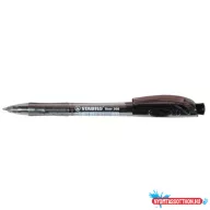 Golyóstoll STABILO Liner (0,38mm) fekete 308/46