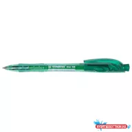 Golyóstoll STABILO Liner (0,38mm) zöld 308/36