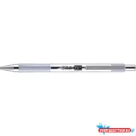 Golyóstoll ZEBRA F-301A (0,7mm) ezüst test