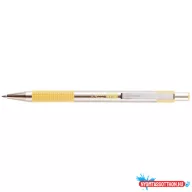 Golyóstoll ZEBRA F-301 Pastel (0,7mm) világos sárga