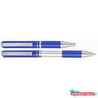 Golyóstoll ZEBRA SL-F1 (0,24mm) metál kék
