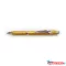 Golyóstoll BP9611 GABO nyomógombos arany test/kék tinta