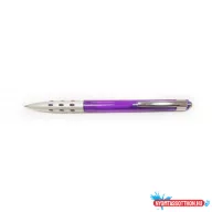 Golyóstoll WZ2051 CILI nyomógombos lila test/kék tinta