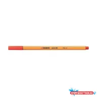 Tűfilc STABILO Point 88/48 (0,4 mm) világos piros