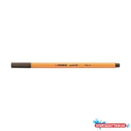Tűfilc STABILO Point 88/65 (0,4 mm) sötét barna