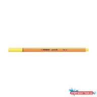 Tűfilc STABILO Point 88/24 (0,4 mm) sárga