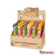   Szövegkiemelő szett /3 szín/ LEBEZ Mini Becappy! (24 db/displ) szétszedhető 82206