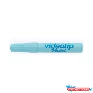   Szövegkiemelő VIDEOTIP pasztell (1-4mm) vágott végű kék