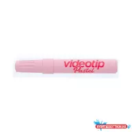   Szövegkiemelő VIDEOTIP pasztell (1-4mm) vágott végű rózsaszín