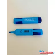   Szövegkiemelő ANTILOP H500 vágott végű nagy tartályos kék