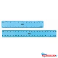 Vonalzó LEBEZ 20 cm pasztell színek 81071