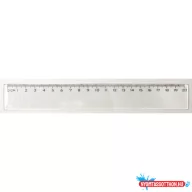 Vonalzó OFFICE 21 20cm műanyag