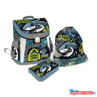 Iskolatáska szett 3 db-os LIZZY Shark Attack 9660023007