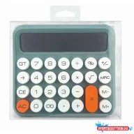 Számológép asztali LEBEZ 15*13 cm 2 szín 81484