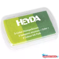 Bélyegzőpárna HEYDA 3 féle zöld 204888463