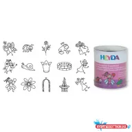   Nyomda 15/klt HEYDA gyermekeknek + fekete bély.párna Tündéres 204888487