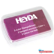 Bélyegzőpárna HEYDA 3 féle rózsaszín 204888465