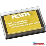 Textil nyomda HEYDA (6 x 4 cm) sárga 204888510