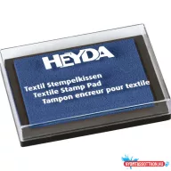 Textil nyomda HEYDA (6 x 4 cm) sötétkék 204888535