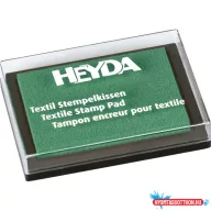 Textil nyomda HEYDA (6 x 4 cm) sötétzöld 204888559