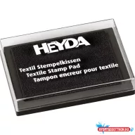 Textil nyomda HEYDA (6 x 4 cm) fekete 204888590
