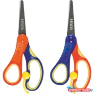 Olló HEYDA 13,5 cm balkezes narancs-kék 2048077