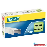Tűzőkapocs RAPID 24/6 (1000db) 24855600