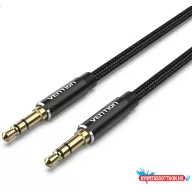   Vention 3.5mm jack/M ->  3.5mm jack/M,  (audio,szövet), 1,5m, kábel