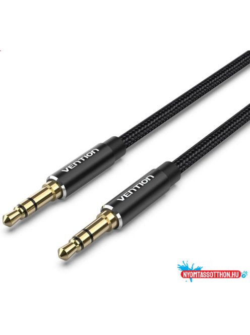 Vention 3.5mm jack/M ->  3.5mm jack/M,  (audio,szövet), 3m, kábel