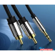 VENTION 3.5mm M to 2RCA M Audio kábel  5M