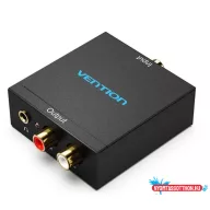   VENTION Optikai Fiber/Coaxial Digital Audio to RCA Analog Audio Converter