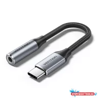 Vention USB-C/M -> 3.5mm/F , 0,1m, Audio, adapter