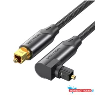 VENTION 90-Degree Optikai Audio kábel  2M Black