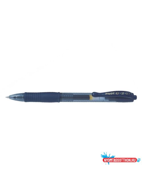 Zseléstoll 0,7mm, nyomógombos Pilot G-2, írásszín sötétkék