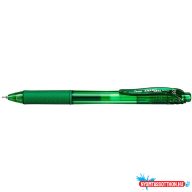   Rollertoll zselés 0,25mm, tûhegyû BLN105-DX, Pentel EnerGelX, írásszín zöld