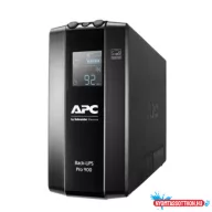 APC Back-UPS Pro BR 900 VA 6 aljzat AVR, LCD interfész